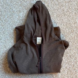 LL Bean zip-up hoodie
